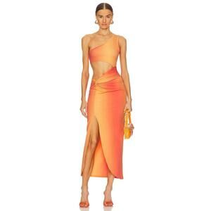 OW Collection Isabel Dress in Gradient Print